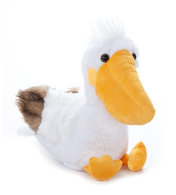 The Petting Zoo Pelican Stuffed Animal Plushie, Gifts for Kids, Wild Onez Sealife Animals, Pelican Plush Toy 12 inches