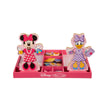 Melissa & Doug Disney Minnie Mouse & Daisy Duck Magnetic Dress-Up Wooden Dolls - Pretend Play Set (40+ pcs) Minnie Mouse Toys, Disney Dress Up Dolls