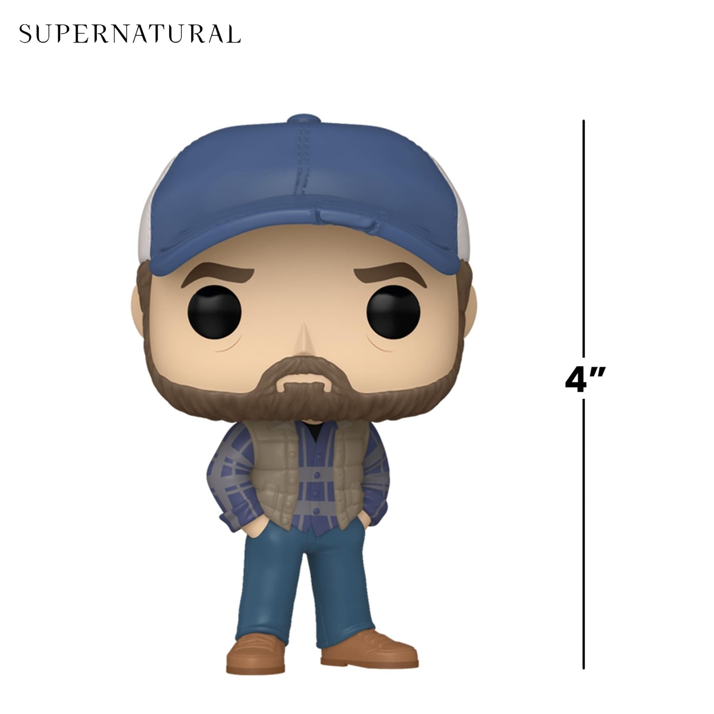 Funko Pop! TV: Supernatural - Bobby Singer - Collectable Vinyl Figure - Gift Idea - Official Merchandise - Toys for Kids & Adults - TV Fans - Model