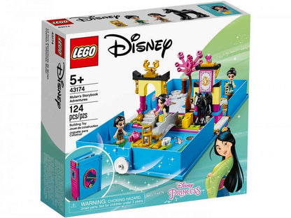 LEGO Disney Mulan’s Storybook Adventures 43174 Creative Building Kit, New 2020 (124 Pieces)