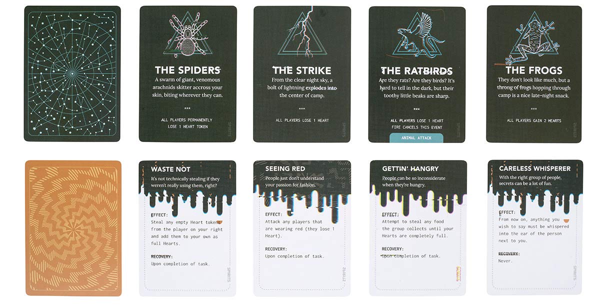 Stellar Factory Ravine Expansion: The Spirits | Up to 9 Players | Competitive Spirit Mode | New Cards: Wreckage, Madness, Forage & Night