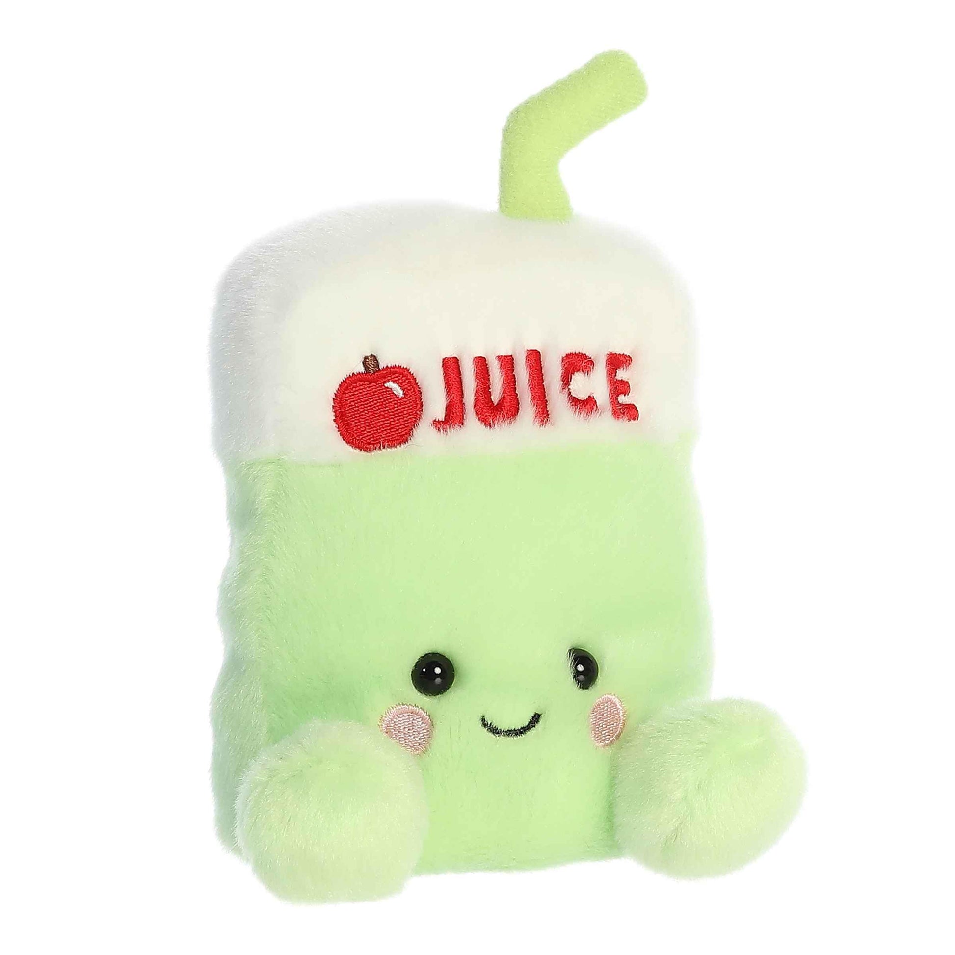 Aurora® Adorable Palm Pals™ Sippy Apple Juice™ Stuffed Animal - Fun Collectible Plush for Kids and Adult Collectors - Perfect for Decorating Rooms