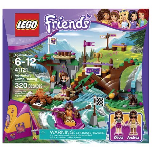 LEGO Friends Adventure Camp Rafting Kit (320 Piece)