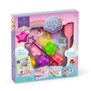 Craft-tastic - Create Your Own Magical Fairy Treats - Includes 40 Page Recipe Book Featuring 18 Fun & Easy-to-Make Recipes, Cookie Cutters, Silicone