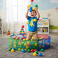 Fun Express Ball Pit Balls (100 Pack) Assorted Colors