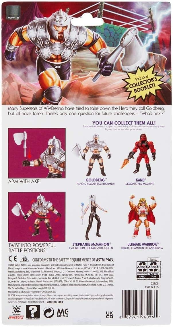 WWE Goldberg Masters of The Universe Action Figure Wrestling 15 cm