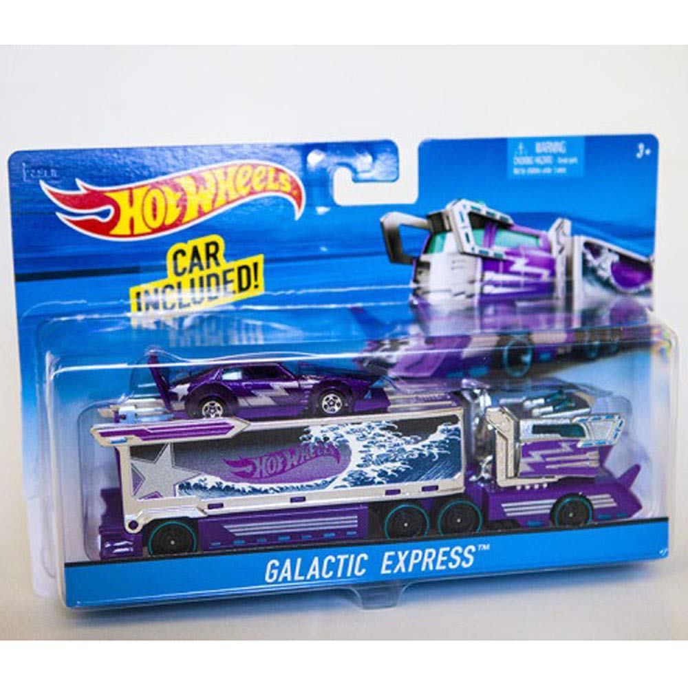 Hot Wheels Purple Galactic Express Hauler