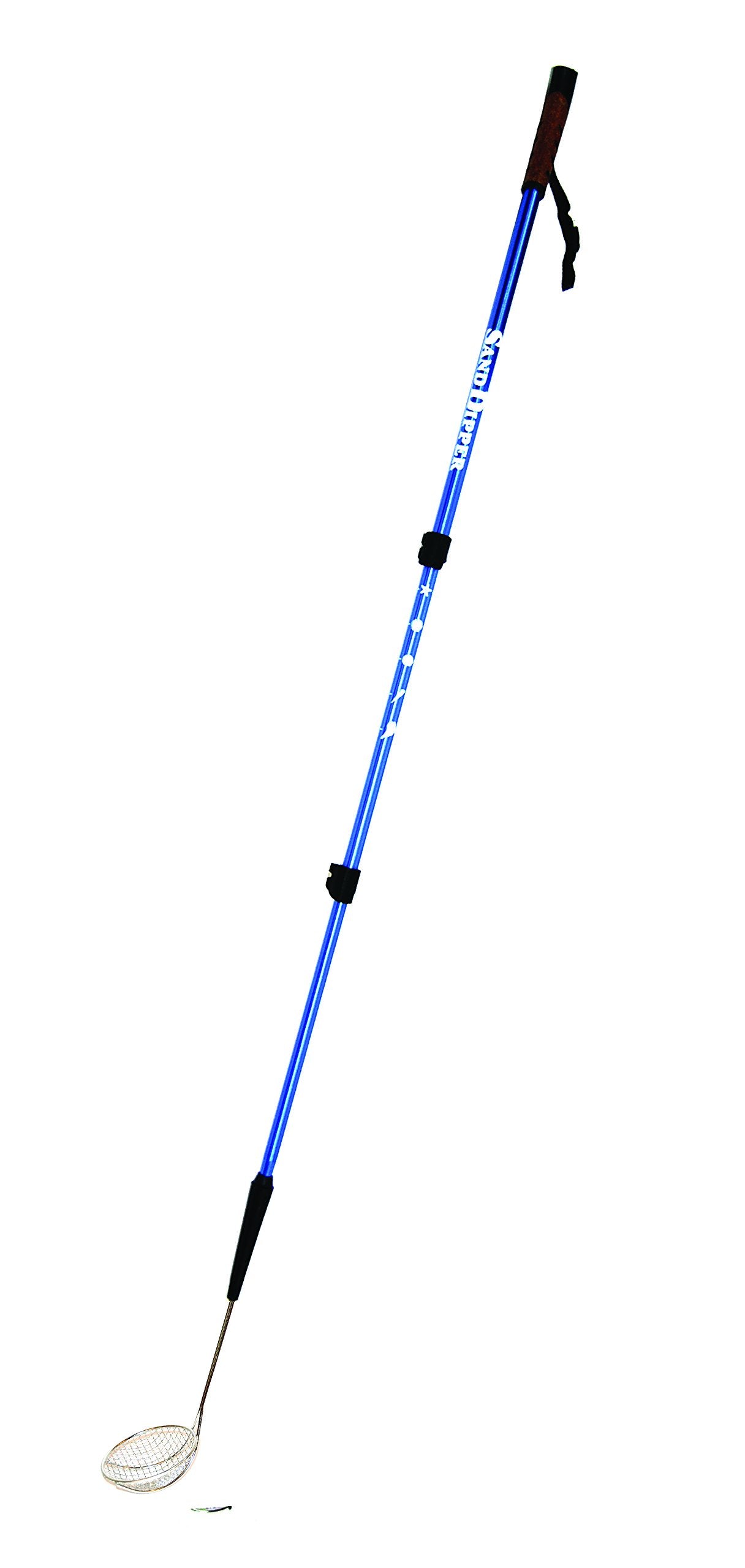 Sand Dipper Full Size Beach Scoop Shovel & Sifter Tool for Beachcombing - Adjustable Sea Glass, Shell, Shark Tooth Sifter for the Beach - Can Be Used
