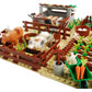 BAENRCY Farm Field Set Building Blocks Plant Animal Crops Building Bricks Kit DIY Building Set Compatible All Major Brands (Animal)