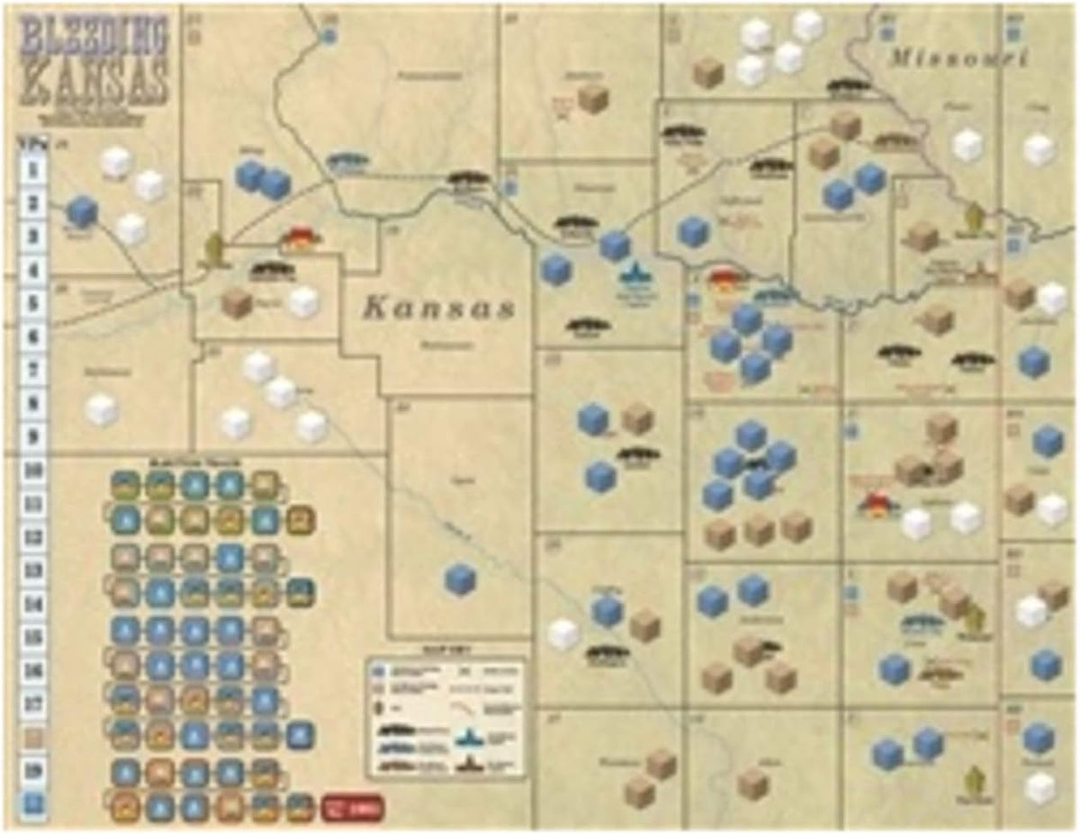 DG: Bleeding Kansas Board Game