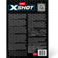 XSHOT Skins Pro Twin Clip Pack by ZURU - 2 High Capacity Dart Clips (20 Dart Each) - Compatible with XSHOT Pro Longshot Blaster - Includes Half & Full