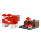 LEGO Minecraft Mini Set: Steve with Mooshroom Cow Minifigure