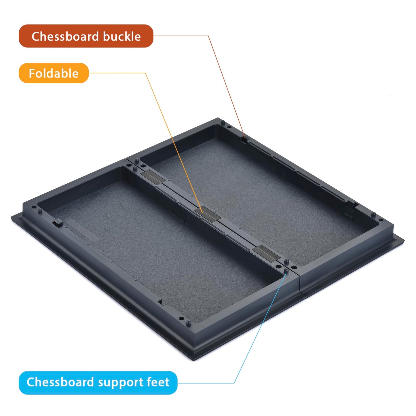WinSTEM Magnetic Reversi Board Game Set 9.76" with Folding Board Classic Travel Games for Kids and Adults