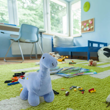 Be natural baby Organic Cotton Dinosaur Stuffed Animals Plush Toys,15 Inch Dinosaur Plush,Great Birthday Gifts for Boys Girls