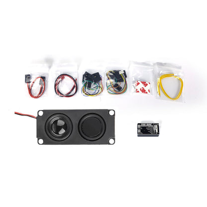 Sound System Group for 1/14 Lesu R730 Rc Trailer Truck Car Compatible with DIY Tamiya Model