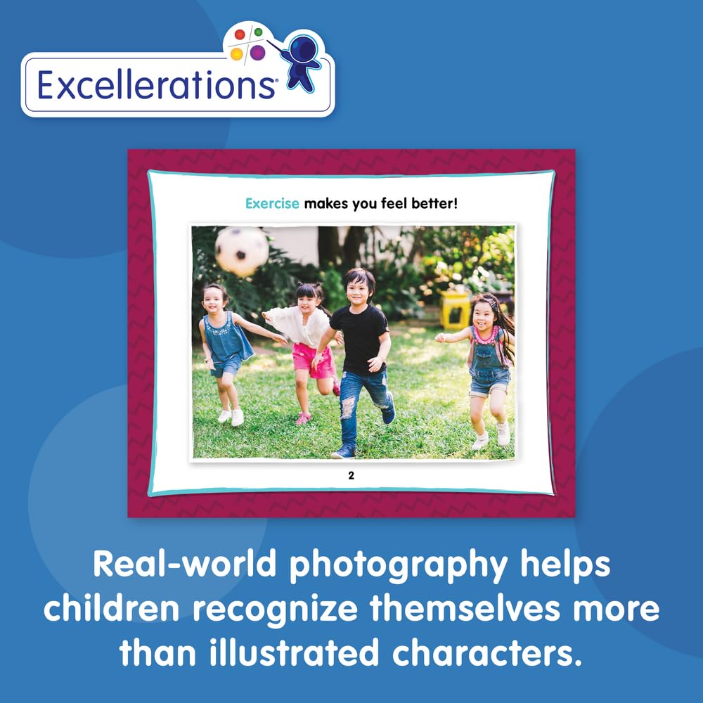 Excellerations Emotions Book and Dolls - Set of 8