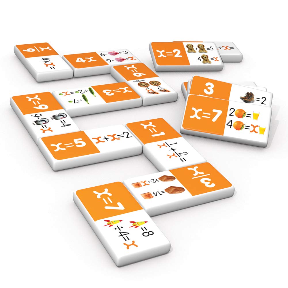 Junior Learning JL497 Algebra Dominoes, Multi
