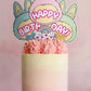 Bubu Monster Cake Topper Kids Girls Birthday Party Decor
