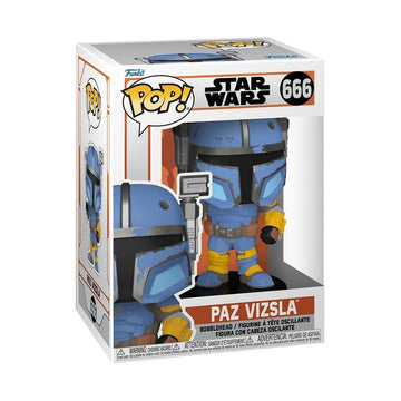 Funko Pop! Vinyl: Star Wars: The Mandalorian - Paz Vizsla - Collectable Vinyl Figure - Gift Idea - Official Merchandise - for Kids & Adults - Star