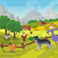 15 Pcs Mini Figures Toys Realistic Farm Animal Figurines, Plastic Learning Educational Playset Animal Themed Party Supplies Cake Topper Ornaments