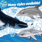 Real Planet 24" Dolphin Plush - Realistic Blue Dolphin Stuffed Animal, Cute Stuff Plush Animals Gift for Kids, Giant Stuffed Animals for Girls Pillows