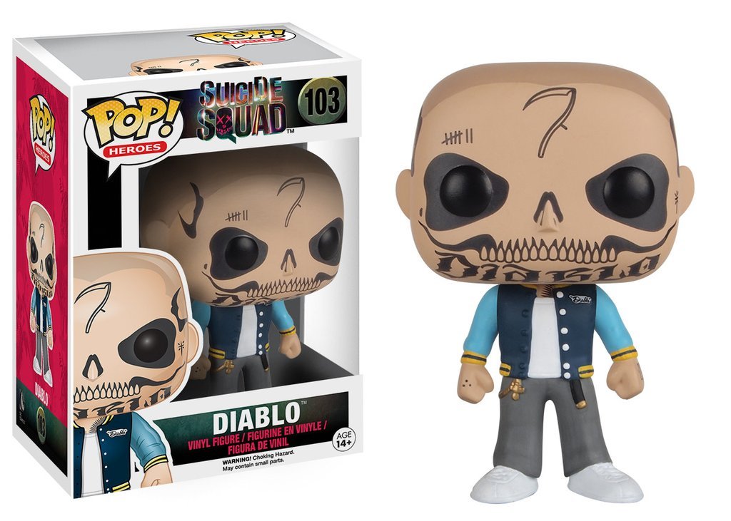 Funko POP Movies: Suicide Squad Action Figure, El Diablo