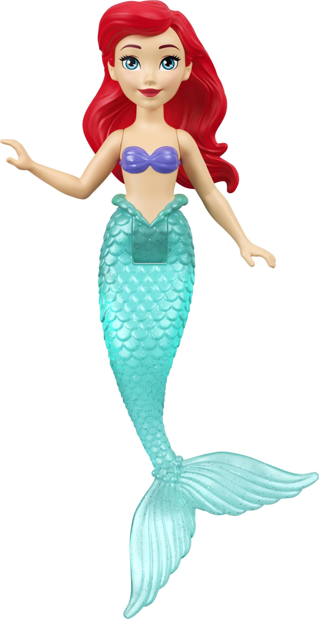 Mattel Disney Princess Ariel Set of 4 Small Dolls Inspired by Movie