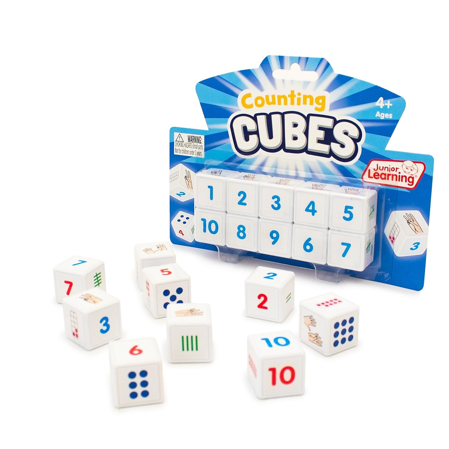 Junior Learning JL645 Counting Cubes, Multi