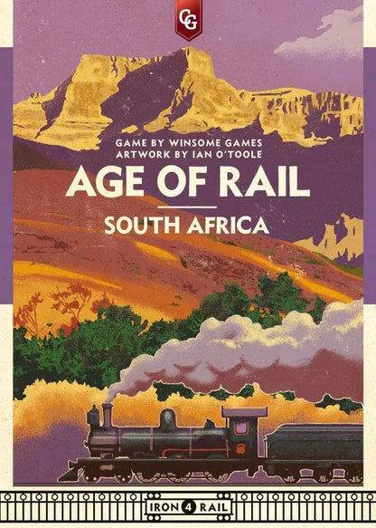 Capstone Games Age of Rail: South Africa Strategy Board Game | Railroad Strategy Board Game with Economic and Resource Management | 60 Minute Play