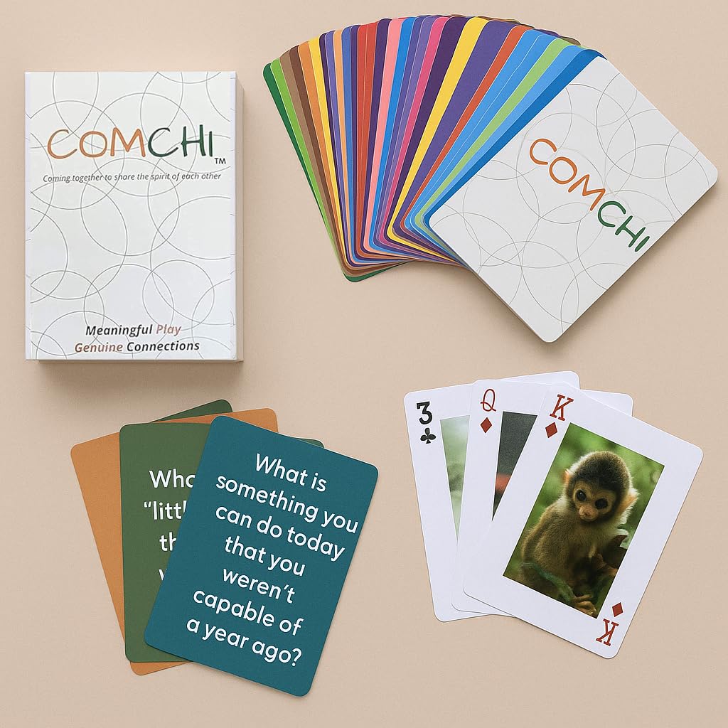 WE INTEGRATED WELLNESS EDUCATION INTEGRATED COMCHI: The Fun and Engaging Card Game of Questions, Reflections, and Metaphors