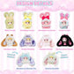 Mckkymi Plush Blind Box,Nommi Baby Sweetheart Bunny Series Stuffed Blind Box Doll 1PC,Kawaii Mystery Vinyl Plush Toys Collectible for Birthday