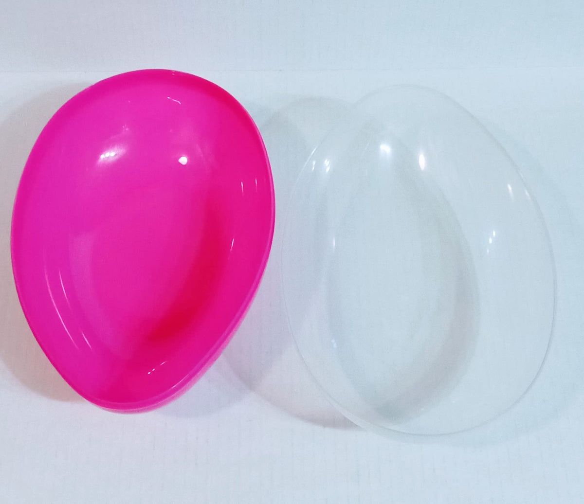 JUS JF Jumbo Fillable Easter Eggs 4 in a Set, Pink, Blue, Green and Purple
