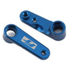 Team Associated RC10B6.4 FT Steering Bellcranks, Blue Aluminum, ASC91983