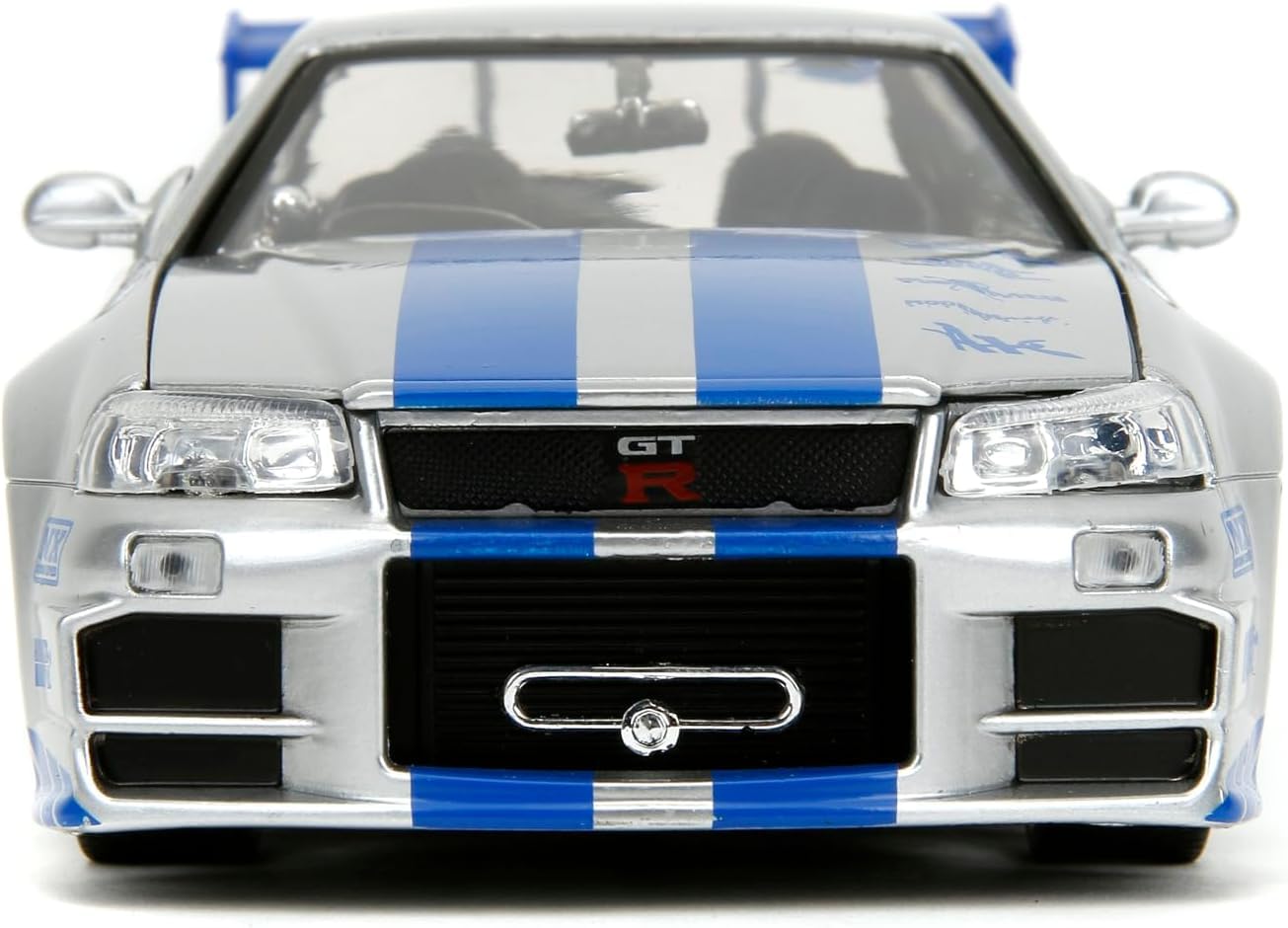 Jada Toys - 97158 - Nissan Skyline GTR R34 - Fast and Furious - 1:24 Scale