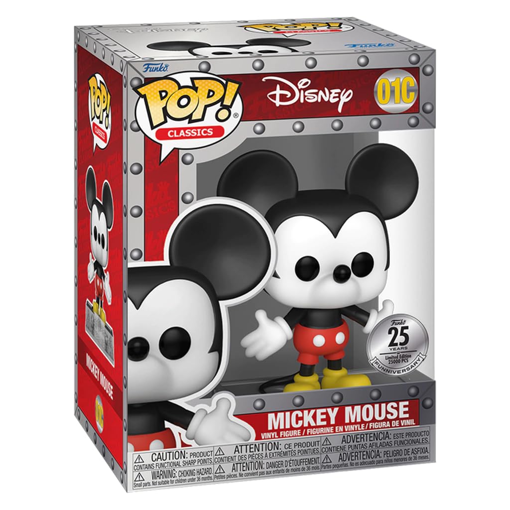 Pop! Vinyl: Mickey Mouse Funko 25th Anniversary (SEALED)
