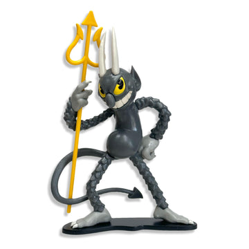 Toynk Cuphead The Devil Create-A-Figure 4-Inch Mini Adult Figure | Interchangeable Parts for Posing, Customization
