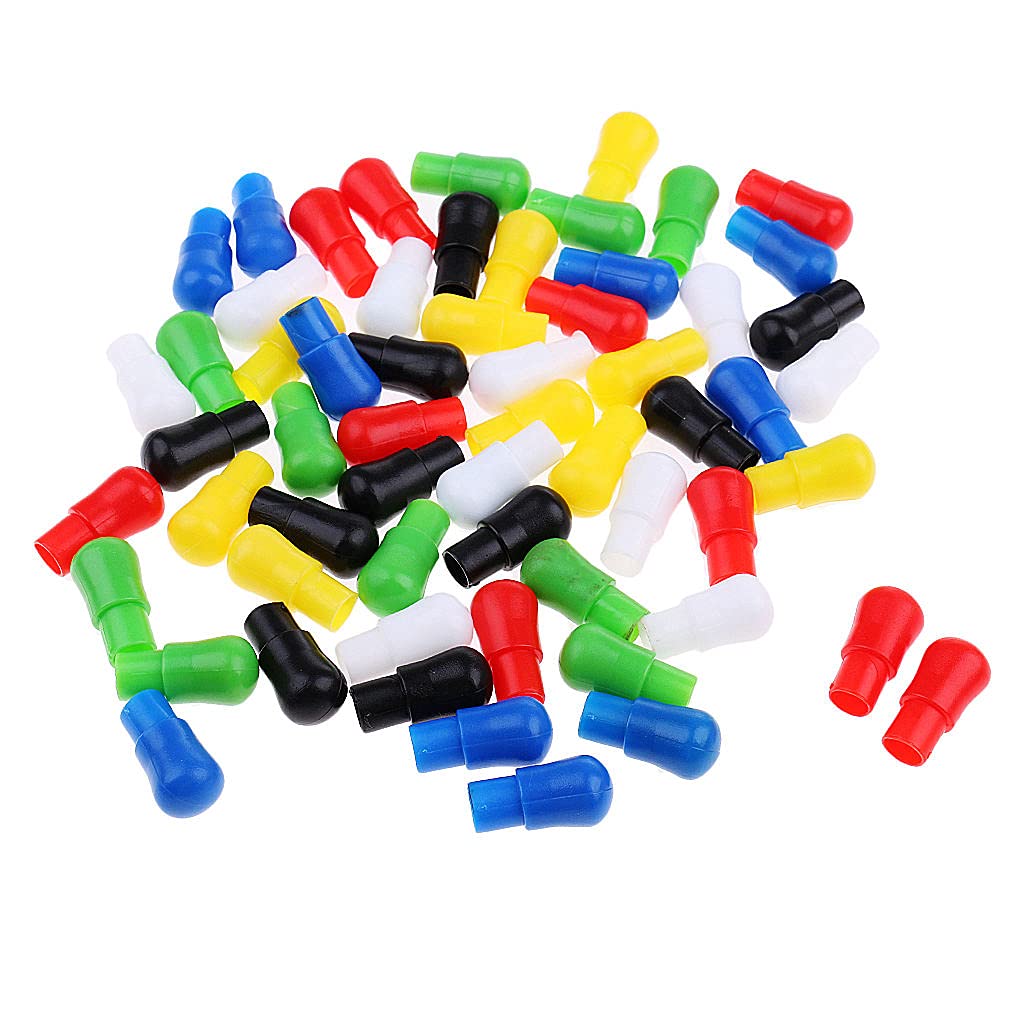 Baosity Dolity 60pcs Chinese Checkers Peg 23mm Replacement for Traditional Chinese Checkers