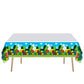 Super Bros Party Tableware, 20 Plates and 20 Napkins and Tablecloth71 '' x 42 ''Super Bros Birthday Party Decorate Supplies