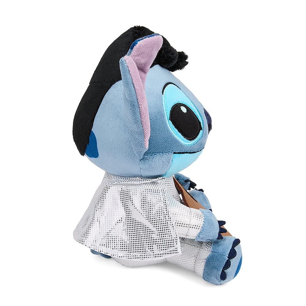 Disney Lilo and Stitch - Collectible Sparkle Jumpsuit Elvis Stitch 8 Inch Stuffed Plush Phunny Figure, by Kidrobot