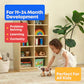 Baby Academy Montessori Play Box - 19-24 Month Toddlers Montessori Wooden Educational Toys - Learning Toys for 2 Year Olds - TK753 Activity Kit & 2nd