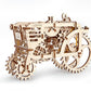 UGEARS Models 3-D Wooden Puzzle - Mechanical Tractor