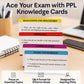 Private Pilot Flash Cards - 265 Aviation Knowledge Boosting Student Pilot Study Guide to Assist with FAA PPL Test Prep. Essential for Checkride