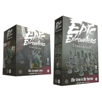 Steamforged Games, Epic Encounters: Ruins of Symbaroum RPG Bundle - The Corrupted Coloss and The Gem in the Barrow (2 Items)