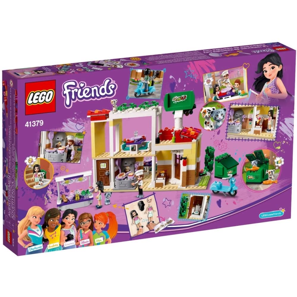 LEGO Friends Heartlake City Restaurant 41379 Restaurant Playset (624 Pieces)