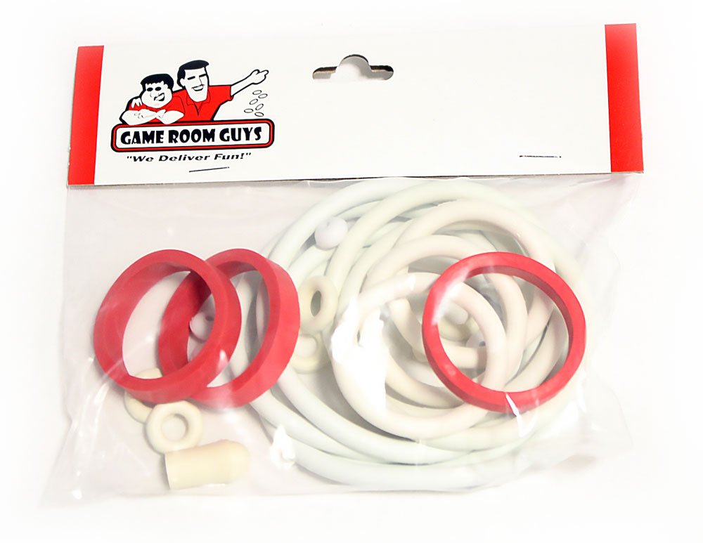 Game Room Guys Gottlieb Volcano Pinball White Rubber Ring Kit