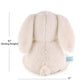 The Peanutshell Plush Bunny Stuffed Animal - 10 inch - Baby Safe - Machine Washable - Soft Bunny Rabbit Baby Toys, Newborn Infant Toddler, Plushies