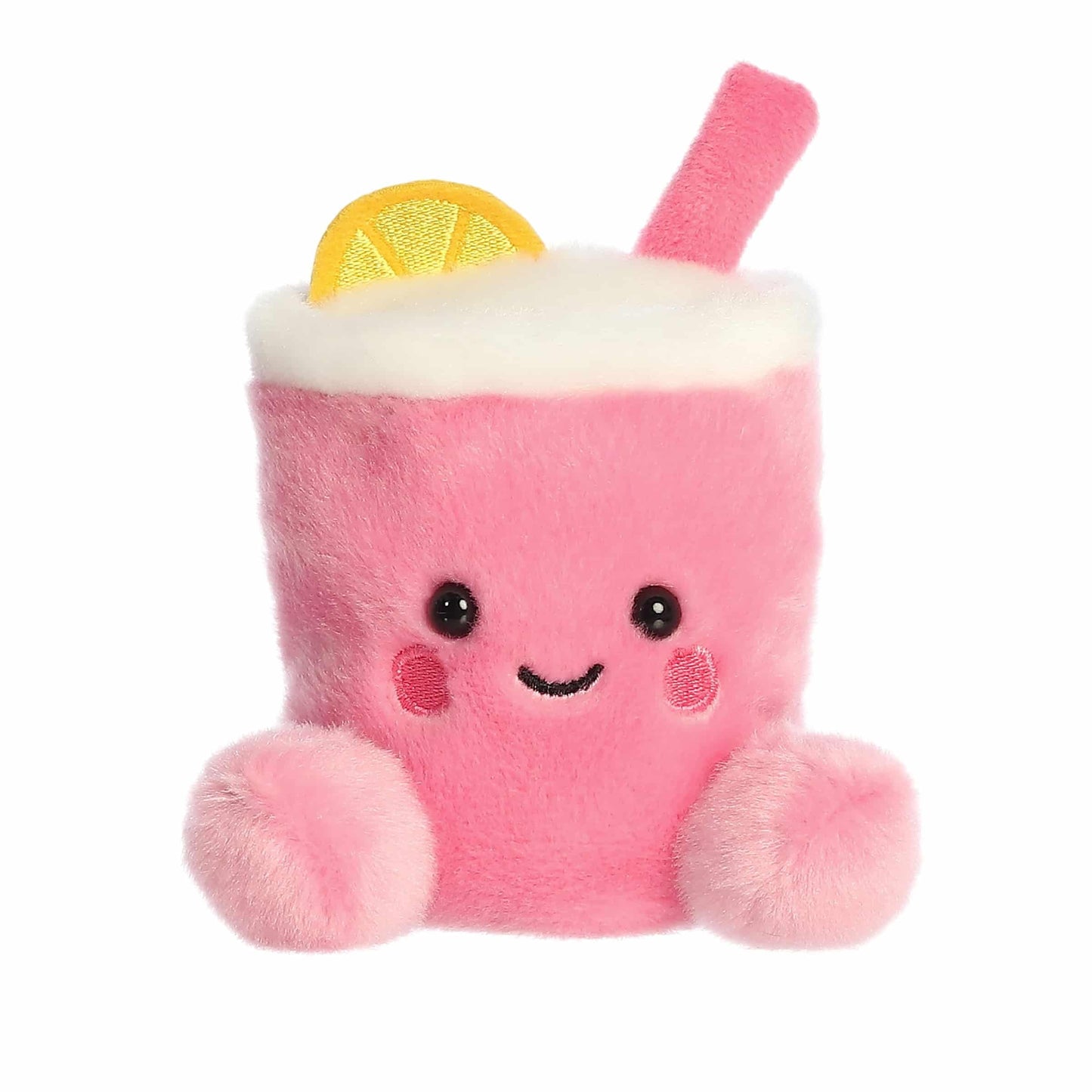 Aurora® Adorable Palm Pals™ Zelie Pink Lemonade™ Stuffed Animal - Fun Collectible Plush for Kids and Adult Collectors - Perfect for Decorating Rooms