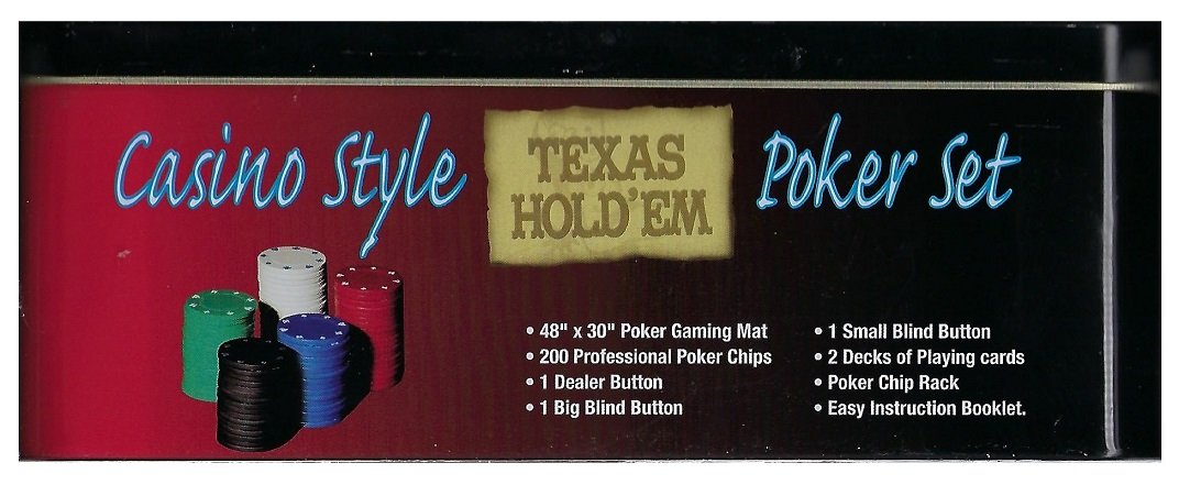 Casino Style Texas Hold'em Poker Set