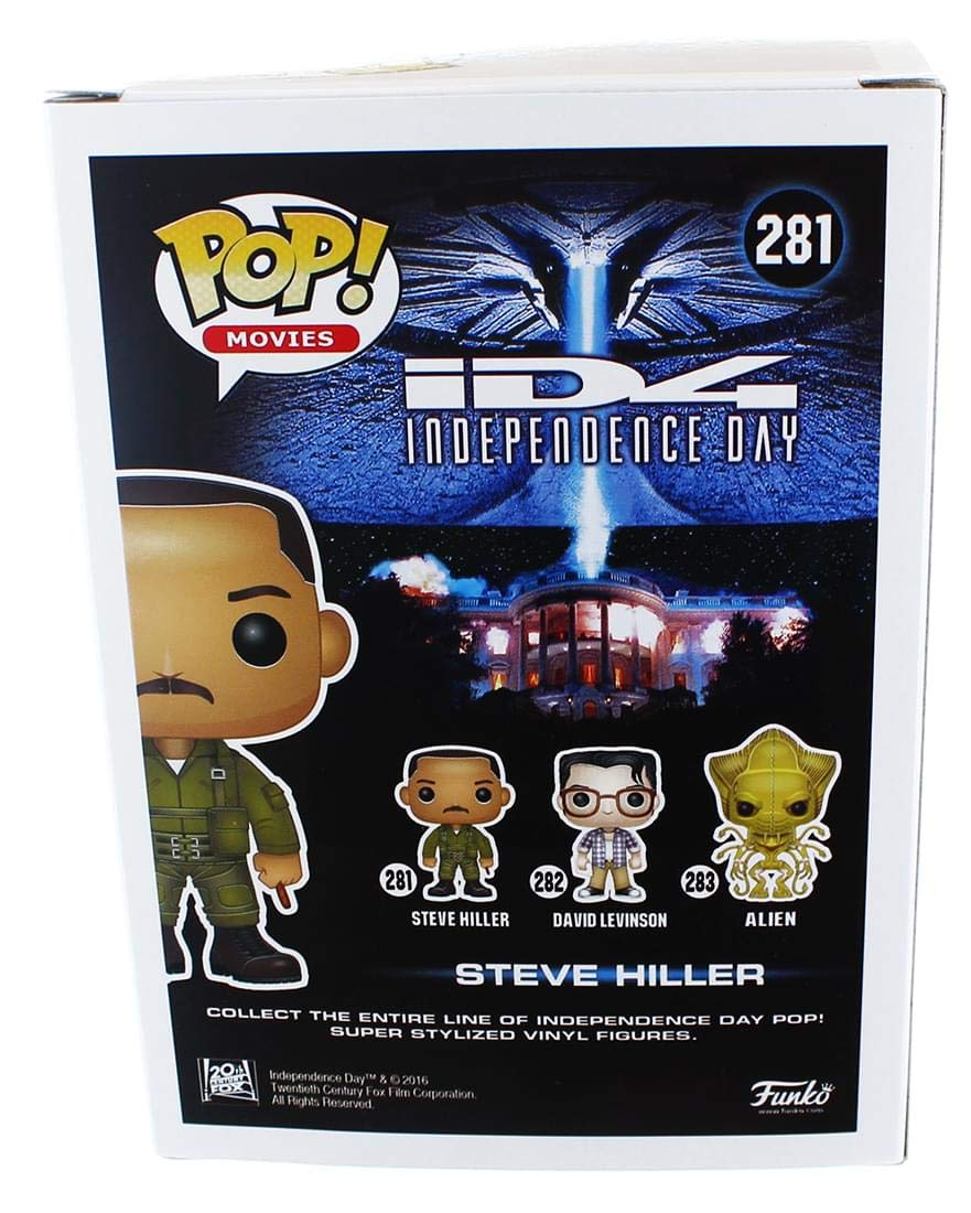 Funko POP Movies: Independence Day - Steve Hiller Action Figure