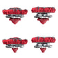Beyblade Burst QuadDrive Wrath Cobra C7 Spinning Top Starter Pack - Defense/Attack Type Battling Game with Launcher, Toy for Kids